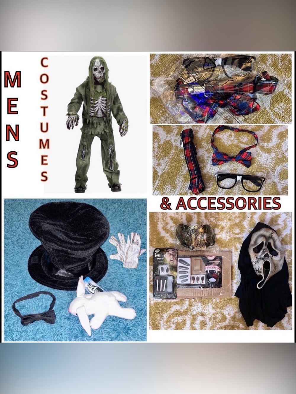 Men’s Halloween costumes & accessories
